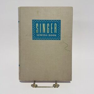 Vintage Singer Sewing Book By Mary Brooks Picken Light Green Hardcover 1953 GC